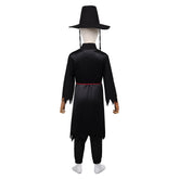 Kids Children KPop Demon Hunters (2025) Jinu Saja Boys Grim Reaper Black Set Outfits Cosplay Costume
